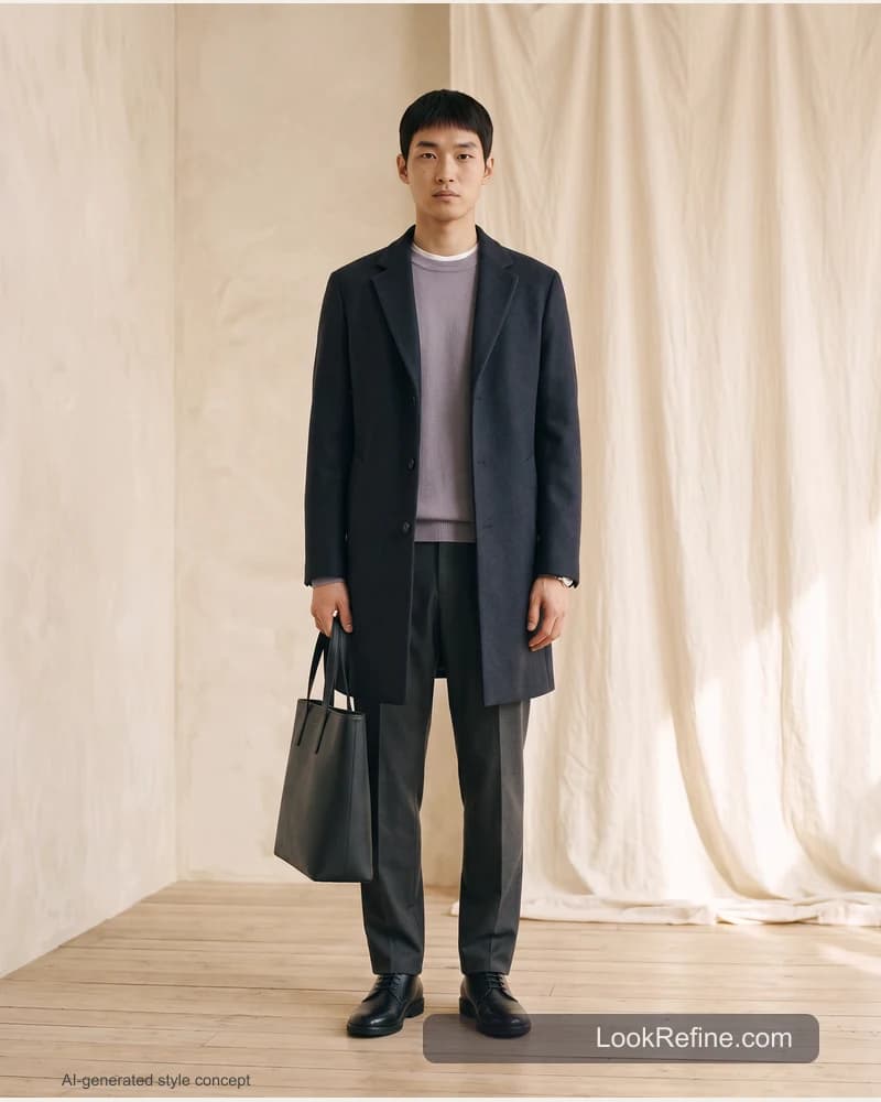 Fictional adult model: how to dress better, fit styling concept
